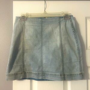 Wild Fable Jean Mini Skirt